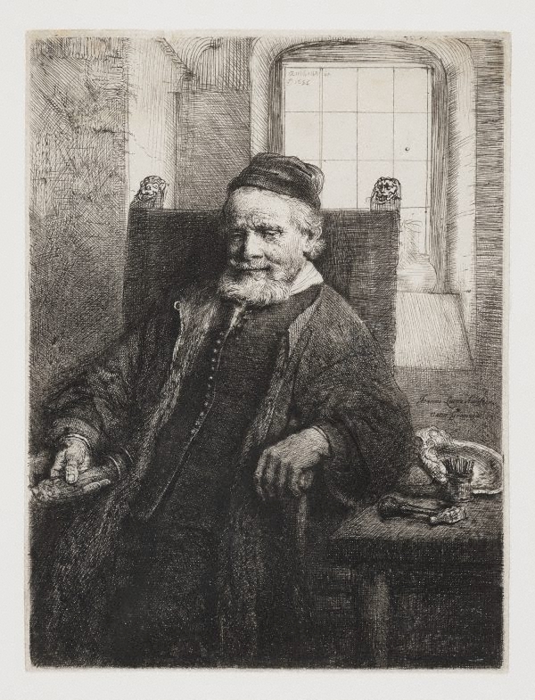 Rembrandt van Rijn, Jan Lutma, Goldsmith, 1656, Forum 