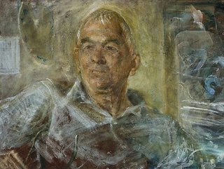 AGNSW collection William Dobell Portrait of Hal Missingham 1967-1968