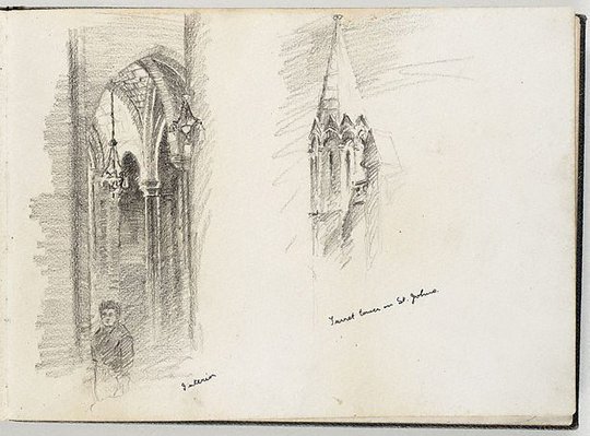 Alternate image of Sketchbook no. 1: Brisbane c.1914 by Lloyd Rees