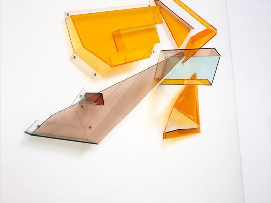 Alternate image of Plexiglass wall relief by Margo Lewers
