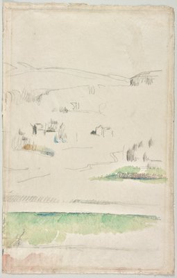 Alternate image of La Vallée de l'Arc by Paul Cézanne