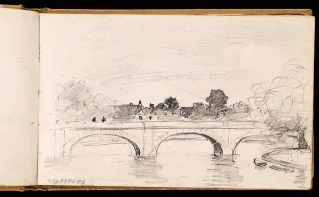 Alternate image of Sketchbook no. 2: Singapore, France, Italy, United Kingdom 1953 by Lloyd Rees