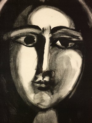 Alternate image of Head of a woman by Pablo Picasso