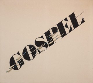 AGNSW collection Edward Ruscha Gospel 1972