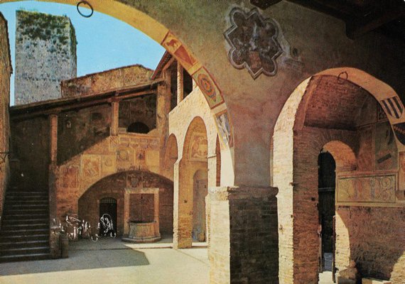 Alternate image of San Gimignano church by Lloyd Rees