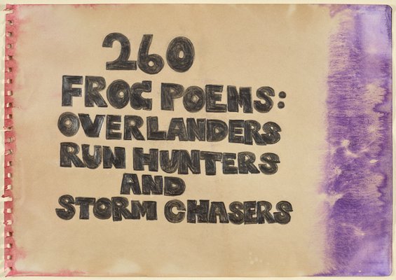 Alternate image of 260 Frog poems: Overlanders, run hunters, and storm chasers. In memory of D.R.R.M.P. 1986-2016 by Robert MacPherson