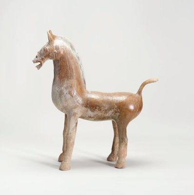 Alternate image of A massive earthenware horse by 