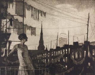 AGNSW collection Martin Lewis Glow of the city 1929