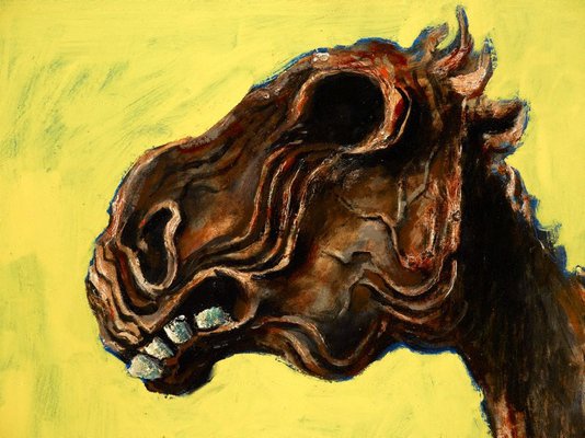 Alternate image of Apocalyptic horse by Albert Tucker
