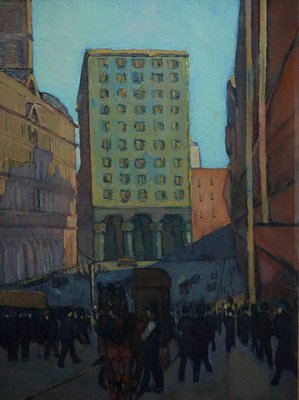 Alternate image of Centre of a city by Grace Cossington Smith
