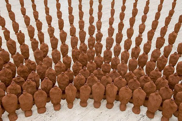 Alternate image of Field for the Art Gallery of New South Wales by Antony Gormley