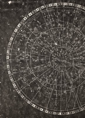 Alternate image of Ink rubbing of an Ancient Chinese Astronomy Chart by Unknown