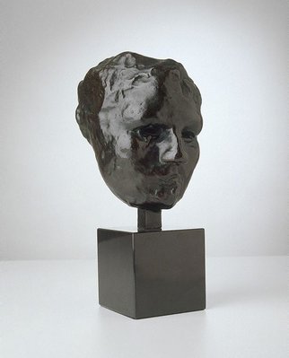 Alternate image of Head of Iris, medium-sized model by Auguste Rodin