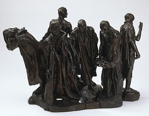 Alternate image of Second Maquette for the Burghers of Calais by Auguste Rodin