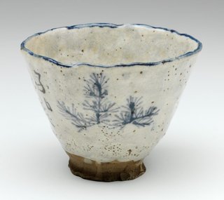 AGNSW collection possibly Issō or Kuroda Kōryō (1823-1895) Teabowl (chawan) 19th century