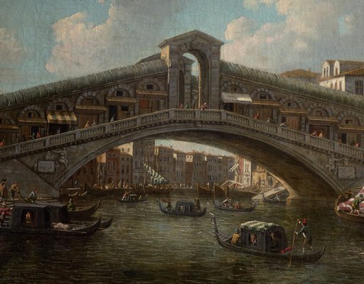 Alternate image of The Rialto bridge, Venice by William Marlow