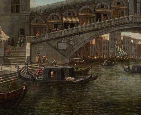 Alternate image of The Rialto bridge, Venice by William Marlow
