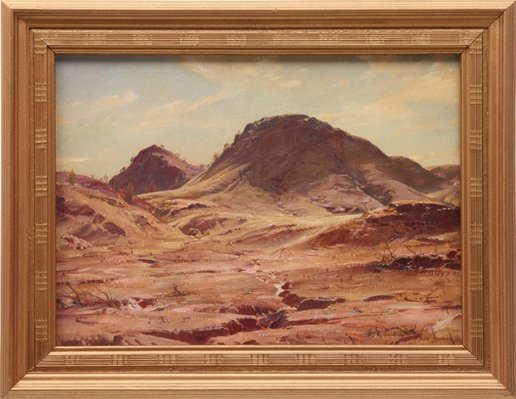 Alternate image of The hill of the creeping shadow by Hans Heysen
