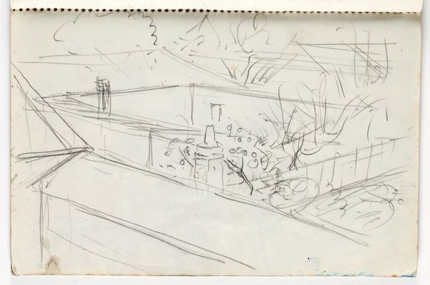 Alternate image of Sketchbook no. 9: Sydney, Werri, Tasmania 1960s by Lloyd Rees