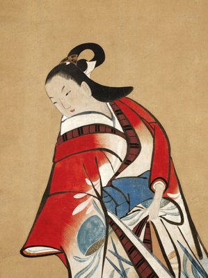 Alternate image of Standing beauty by Kaigetsudō Anchi