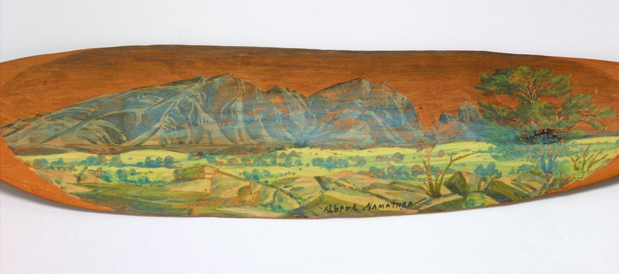 Alternate image of Rutjipma (Mt Sonder) by Albert Namatjira