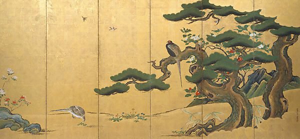 Alternate image of Pine, bamboo and plum blossom by Kanō Einō