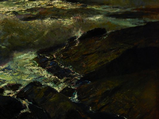 Alternate image of The night tide by Julius Olsson