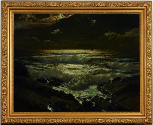 Alternate image of The night tide by Julius Olsson