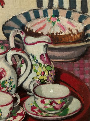 Alternate image of Thea Proctor's tea party by Margaret Preston