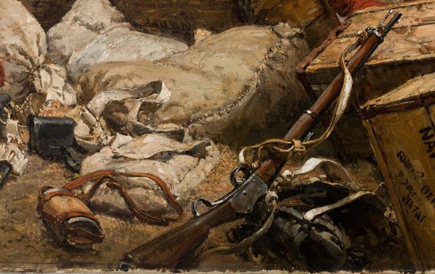 Alternate image of The defence of Rorke's Drift 1879 by Alphonse de Neuville