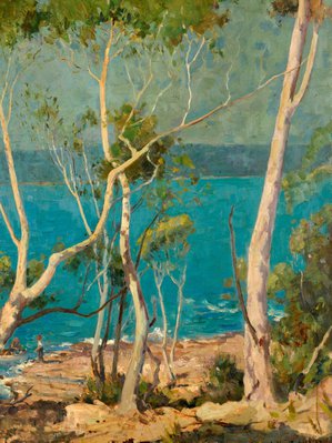 Alternate image of Summer time, Broken Bay by James Muir Auld