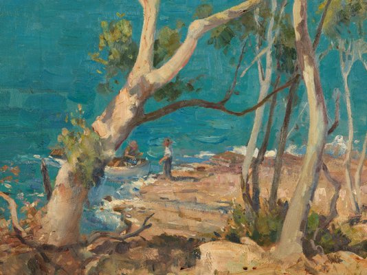 Alternate image of Summer time, Broken Bay by James Muir Auld