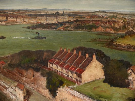 Alternate image of The Harbour from McMahon's Point by Lloyd Rees