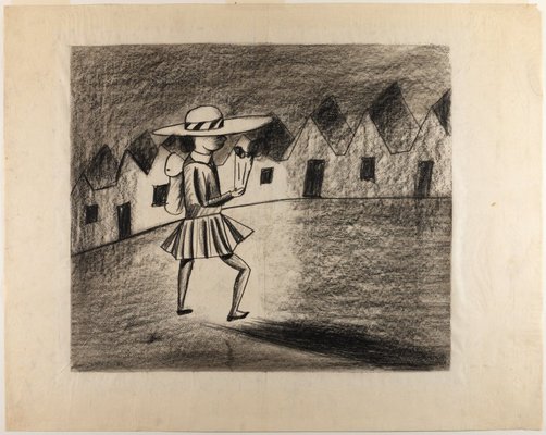 Alternate image of Stepping out by Charles Blackman