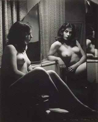 AGNSW collection Max Dupain Untitled (Nude in mirror) 1930s, printed later