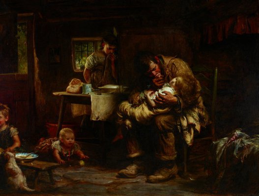 Alternate image of The widower by Luke Fildes