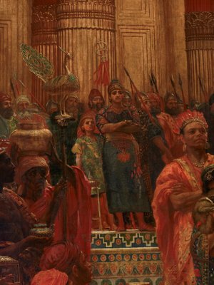 Alternate image of The visit of the Queen of Sheba to King Solomon by Sir Edward John Poynter