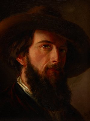 Alternate image of Self portrait by Nicholas Chevalier