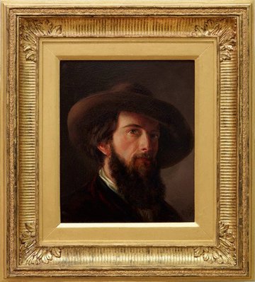 Alternate image of Self portrait by Nicholas Chevalier