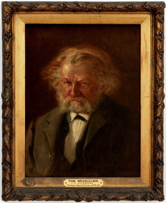 Alternate image of The musician (portrait of Josef Kretschmann) by J.S. Watkins