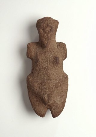 AGNSW collection Anthropomorphic figure circa 1000 BCE-circa 400 BCE