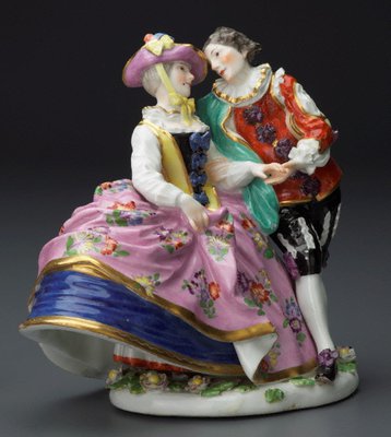 Alternate image of The Spanish lovers, model by Meissen