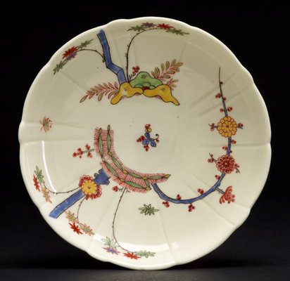 Alternate image of Covered bowl and stand by Saint-Cloud porcelain factory