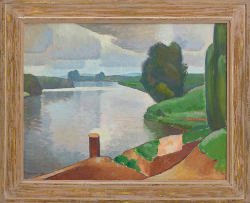 Alternate image of The river at Windsor by Roland Wakelin