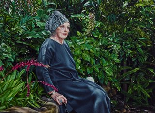 AGNSW prizes Natasha Bieniek Wendy Whiteley, from Archibald Prize 2016