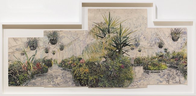 AGNSW prizes Leah Bullen Conservatory no 2, from Wynne Prize 2016