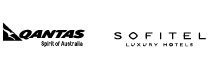 Qantas and Sofitel logos