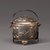 	Gilded basket c800–74silverunearthed from the rear chamber of the Famen Monastery crypt, 1987Famen Temple Museum