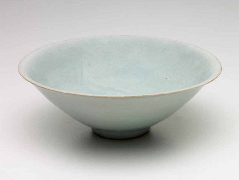Qingbai conical bowl, 13th century, Pair of qingbai conical bowls