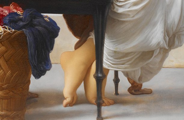 Alternate image of Winding the skein by Lord Frederic Leighton